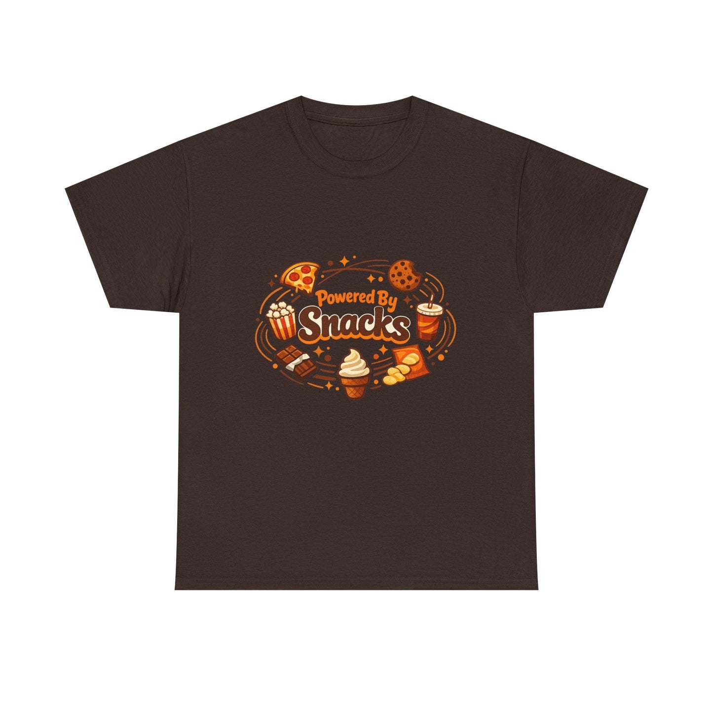 Powered By Snacks T-Shirt Printify