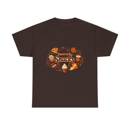 Powered By Snacks T-Shirt Printify