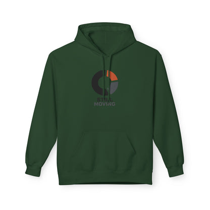 Still Moving Logo Hoodie — Minimalist Motivational Pullover