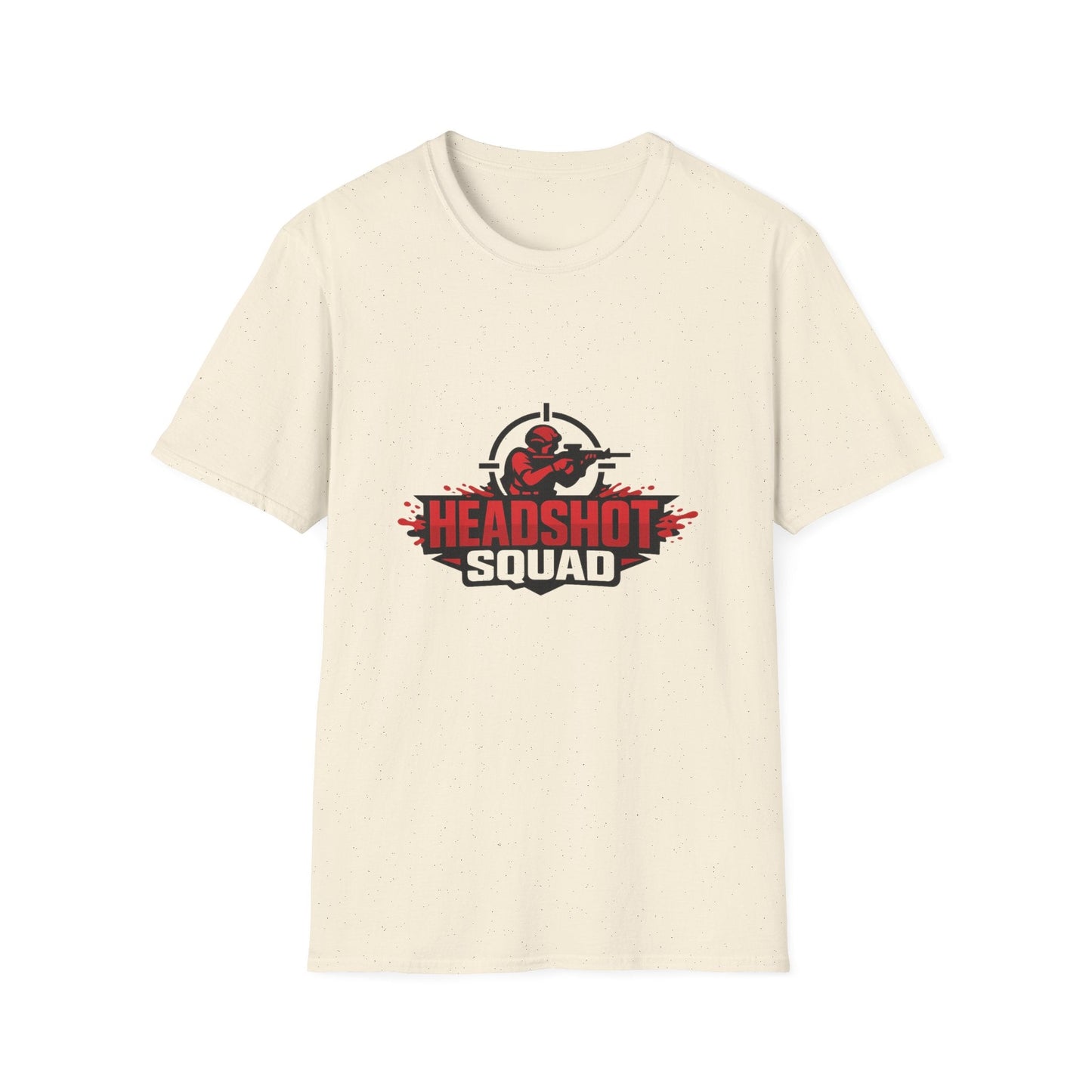 Headshot Squad Graphic T-Shirt — Gamer Sniper Team Tee Printify