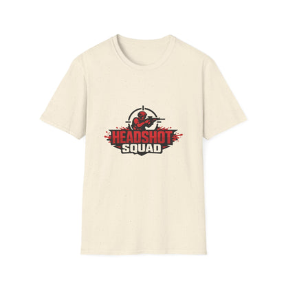 Headshot Squad Graphic T-Shirt — Gamer Sniper Team Tee Printify