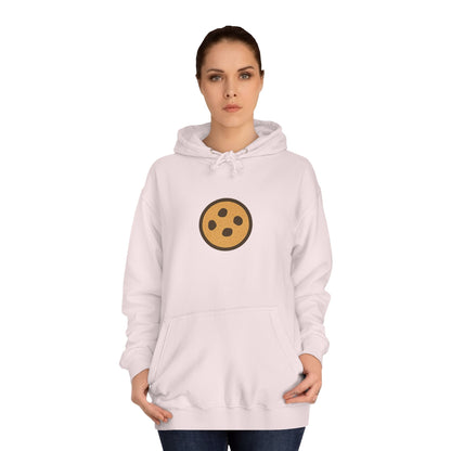 Unisex Cookie “Good Times” Hoodie – Chocolate Chip Graphic Sweatshirt Printify
