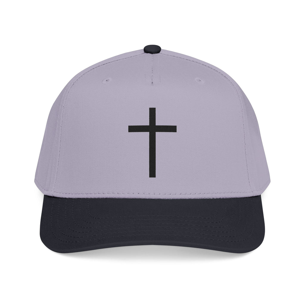 Christian Cross Baseball Cap — Minimal Embroidered Faith Hat