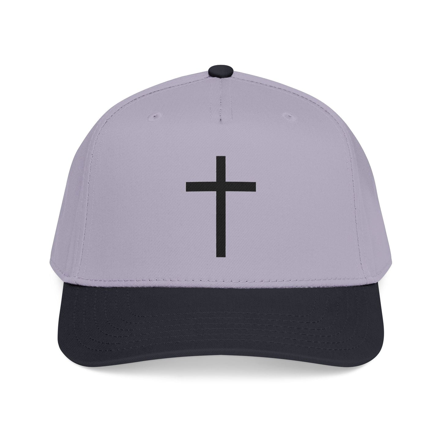 Christian Cross Baseball Cap — Minimal Embroidered Faith Hat Printify