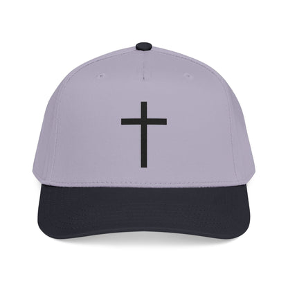 Christian Cross Baseball Cap — Minimal Embroidered Faith Hat Printify