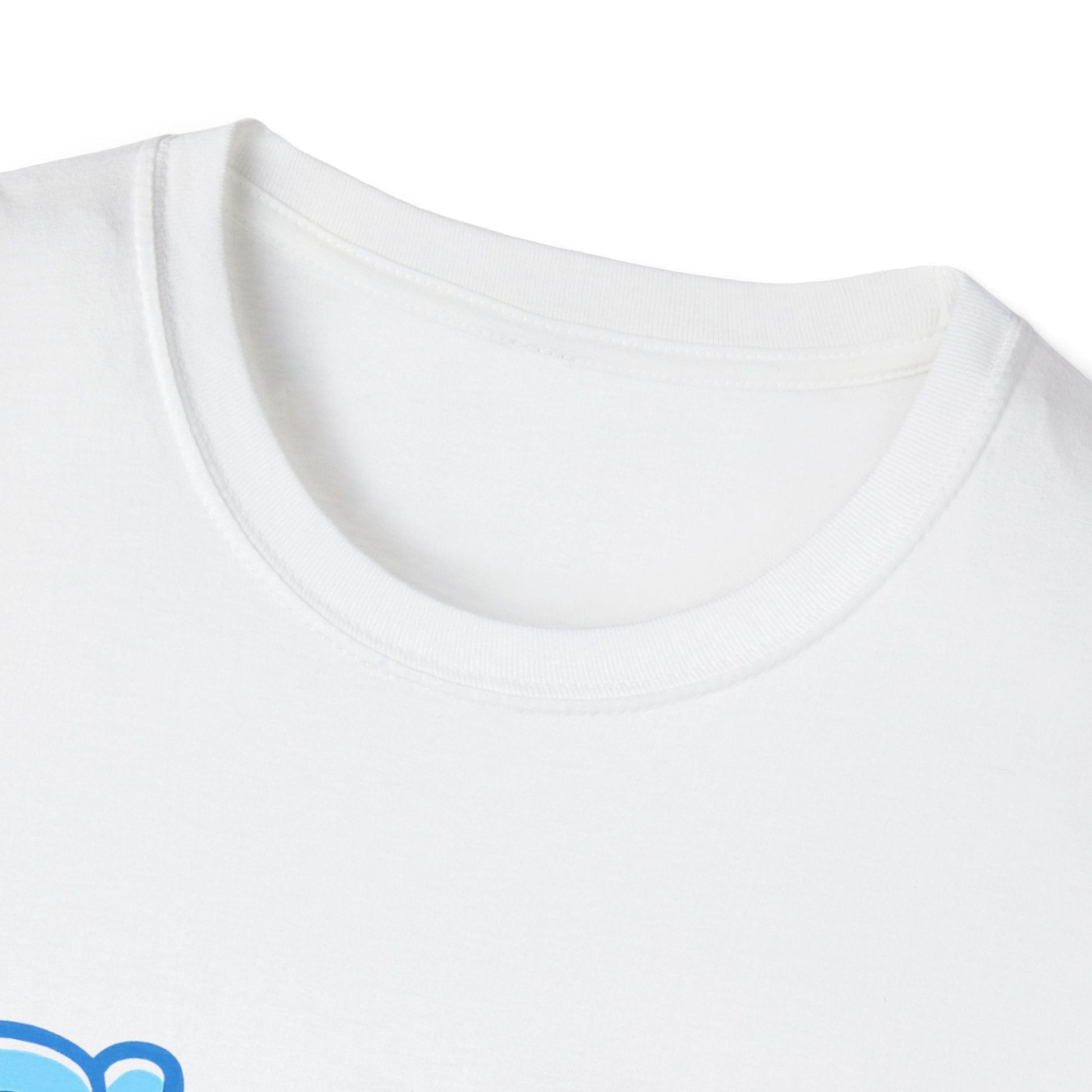 Player 1 Energy T-Shirt — Cute Blue Gamer Controller Graphic Tee Printify