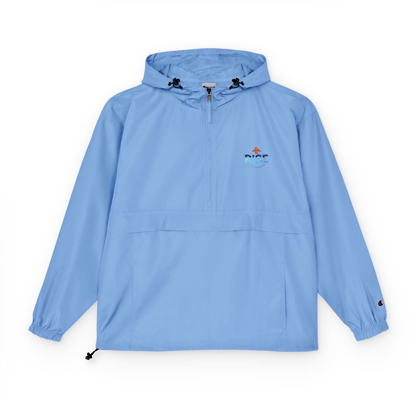 Packable Anorak Jacket – Unisex Lightweight Hooded Windbreaker with Chest Graphic Printify