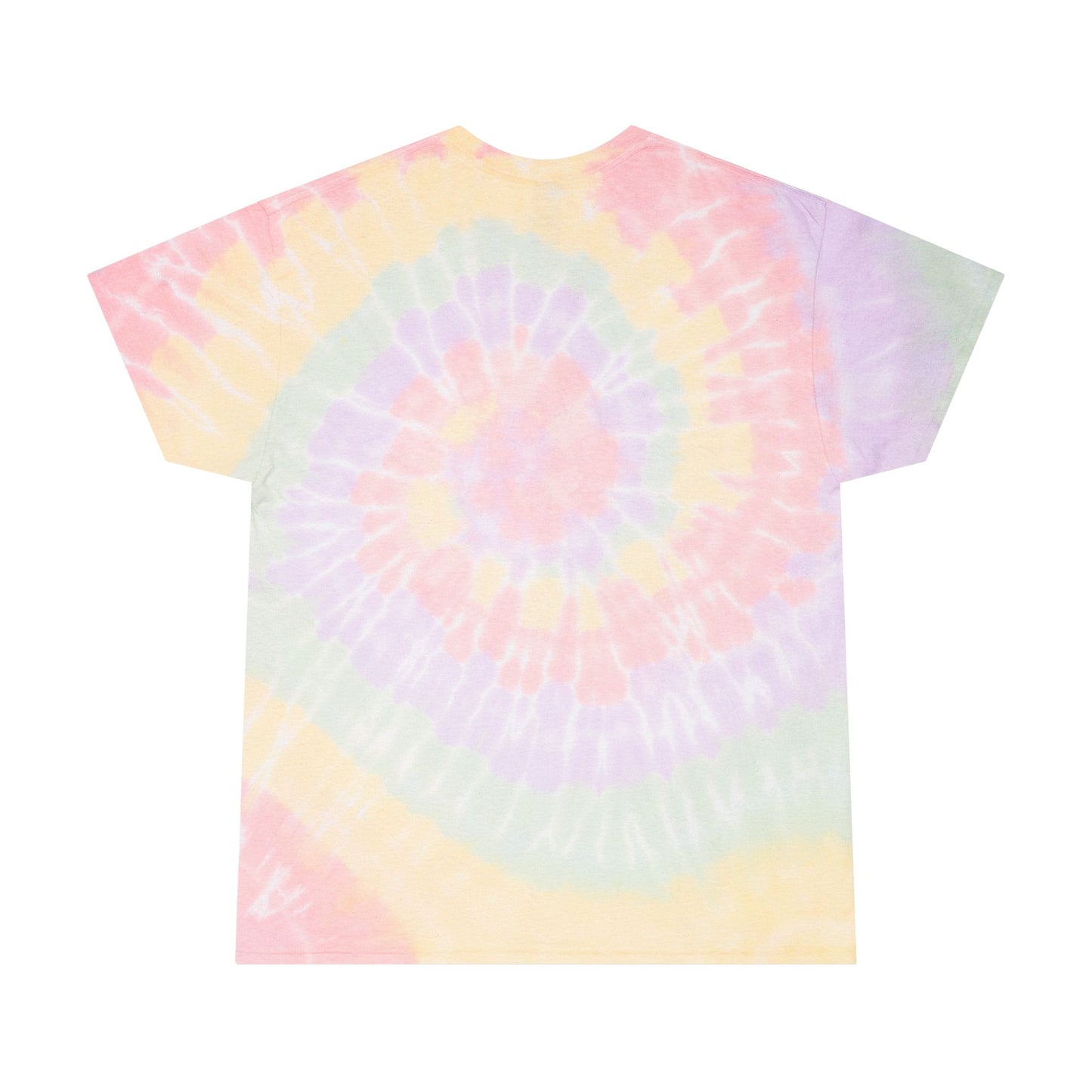 Waddle Mode Tie-Dye Tee — Pastel Spiral Chick Graphic