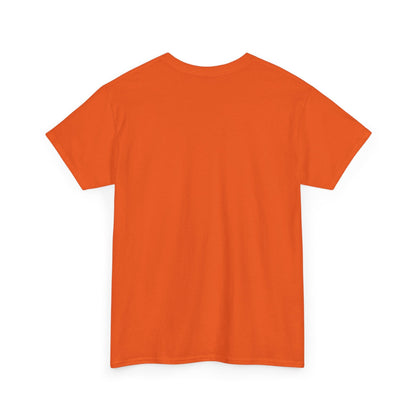 Minimal Circle Split Tee — Modern Graphic White T‑Shirt Printify