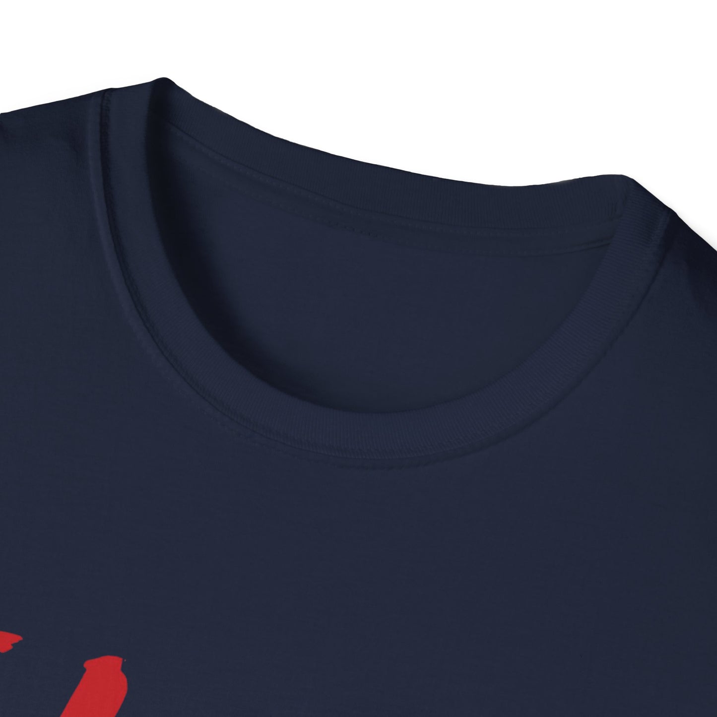 Less Is More T-Shirt — Minimalist Red Brush Script Graphic Tee