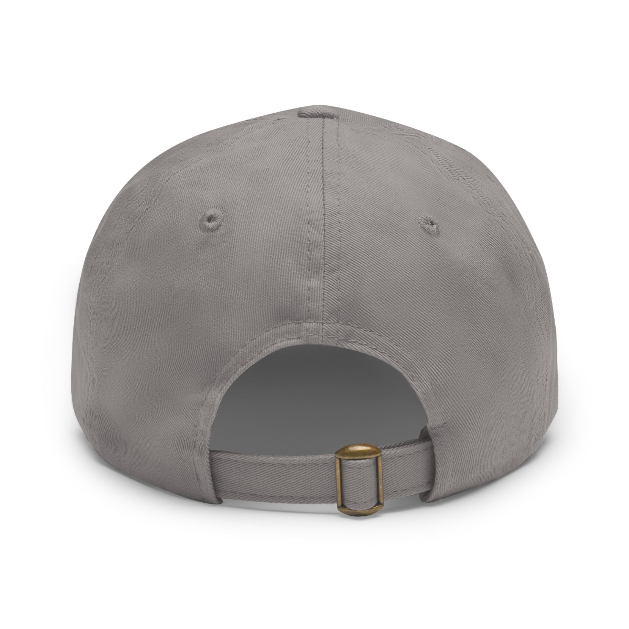 Dad Hat — Round Leather Patch 'HOPE' Cap