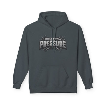 Build From Pressure Hoodie — Motivational Graphic Pullover Printify
