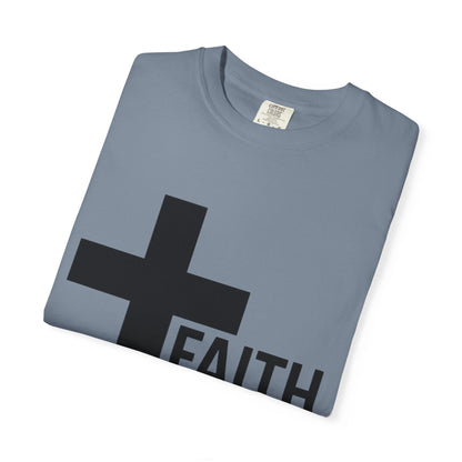 Faith Over Fear T-Shirt — Christian Cross Inspirational Tee Printify