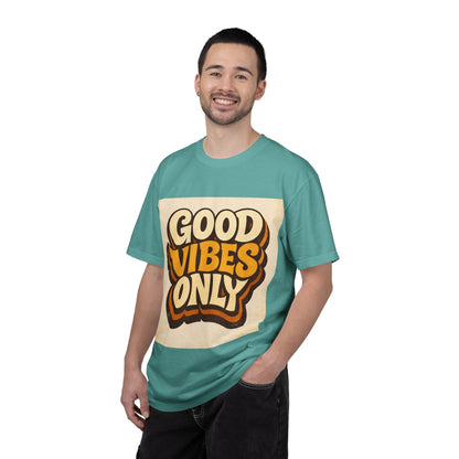 Good Vibes Only T-Shirt — Retro 70s Graphic Tee Printify