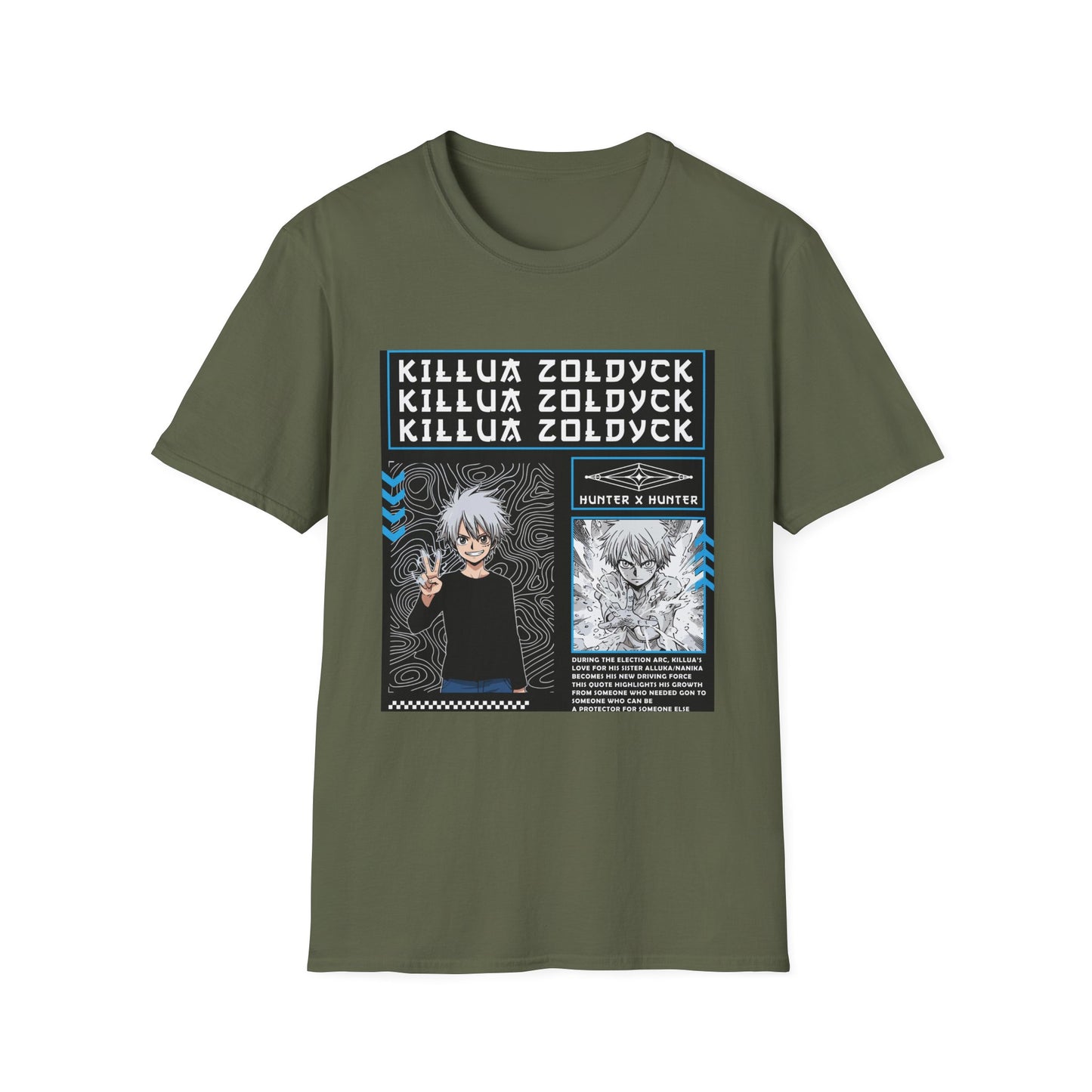 Killua Zoldyck Graphic T-Shirt — Anime Hunter x Hunter Tee