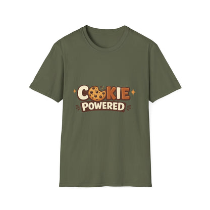 Cookie Powered T-Shirt — Cute Cookie Graphic Tee Printify