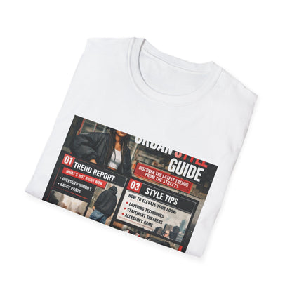 Urban Style Guide T-Shirt — Vintage Streetwear Graphic Tee Printify