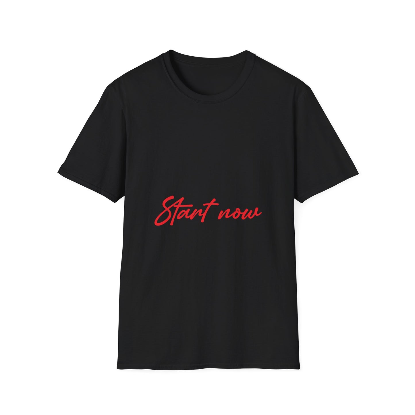 Start Now T-Shirt — Motivational Script Tee