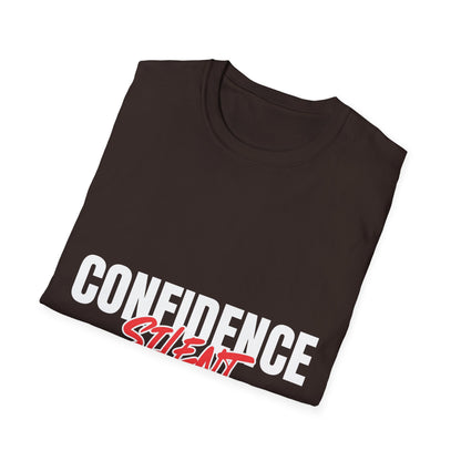 Confidence Silent T-Shirt — Bold Graphic Motivational Tee