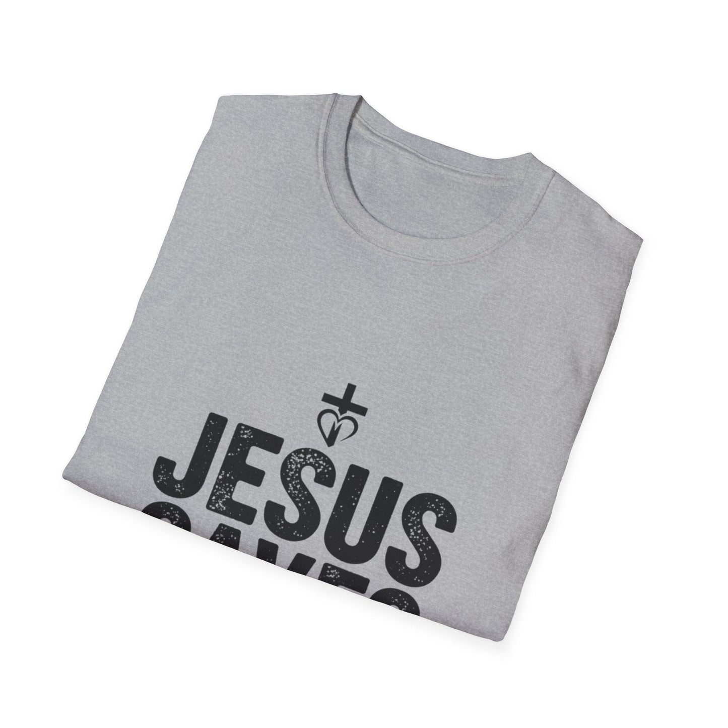 Christian Cross T-Shirt – Unisex “His Sacrifice Brought Hope & New Life” Inspirational Tee Printify