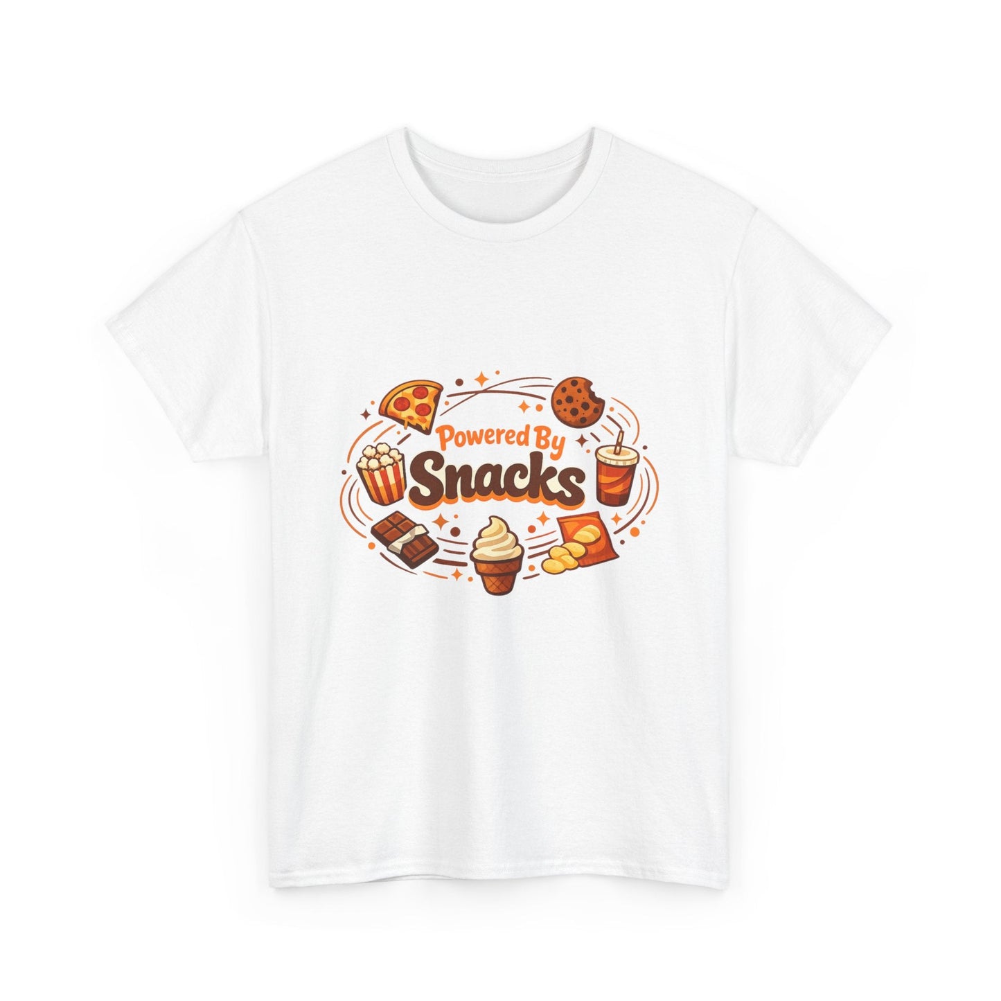 Powered By Snacks T-Shirt Printify