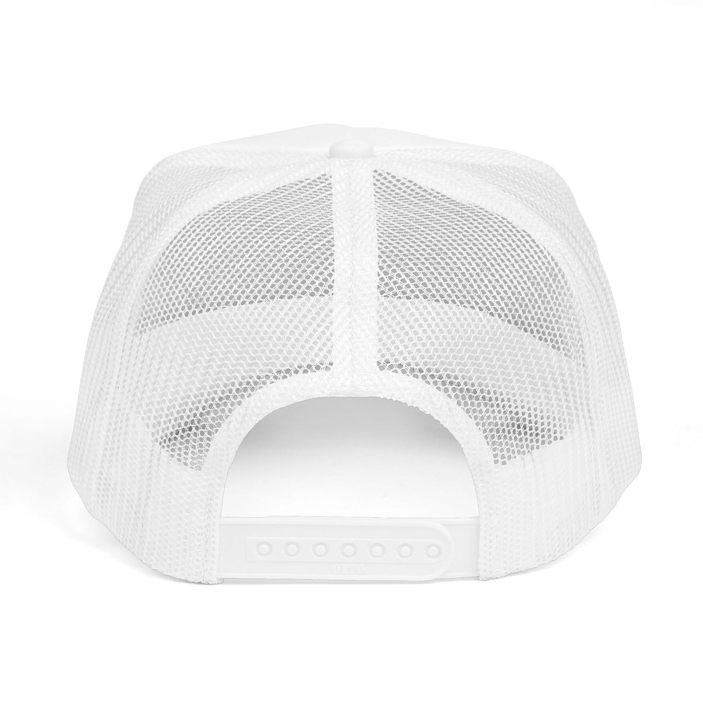 Joy Circle Trucker Cap — 'Joy, One Strength of the Soul' Retro Mesh Hat Printify