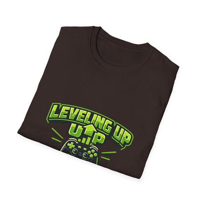 Leveling Up Daily Gamer T-Shirt Printify