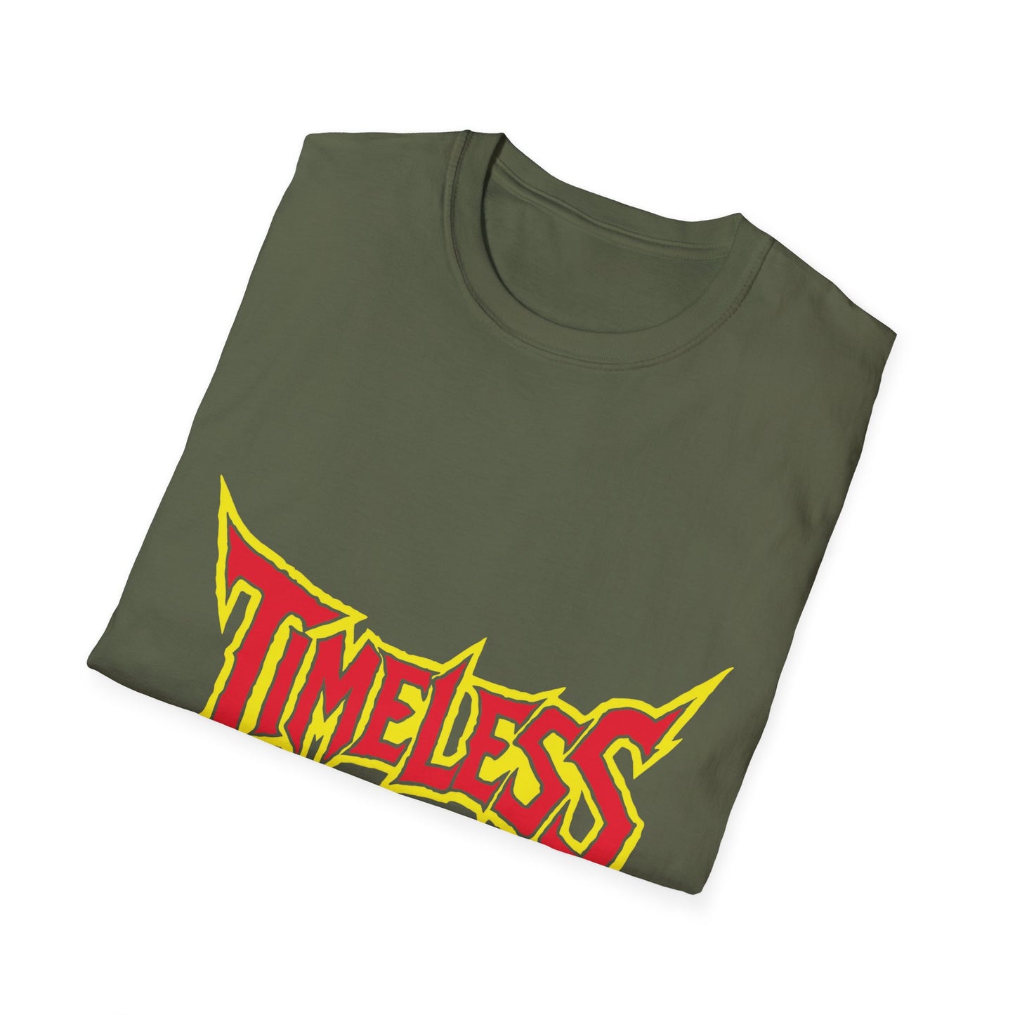Timeless Graphic T-Shirt — Retro Flame Logo Tee