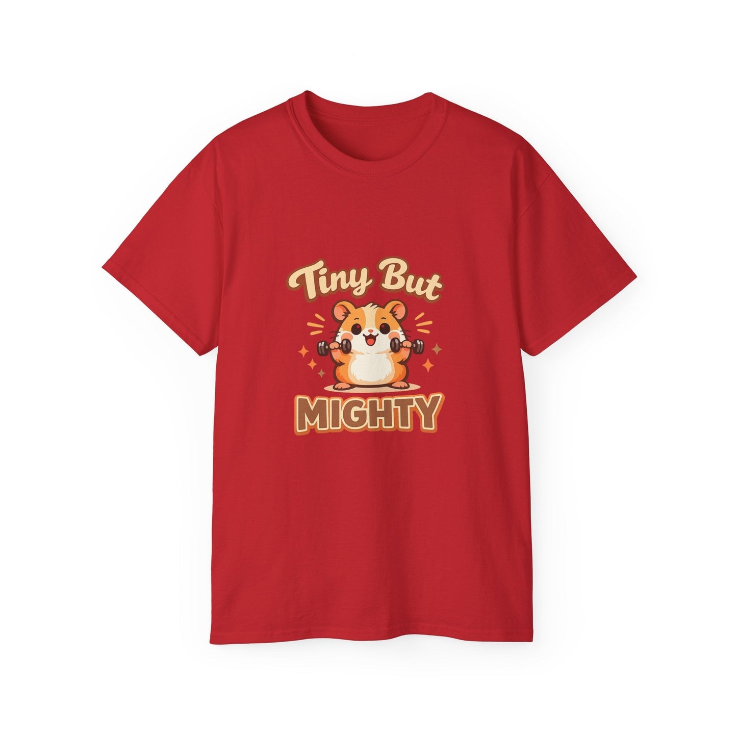 Tiny But Mighty Hamster T-Shirt Printify