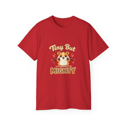 Tiny But Mighty Hamster T-Shirt Printify