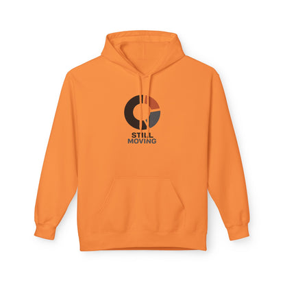 Still Moving Logo Hoodie — Minimalist Motivational Pullover