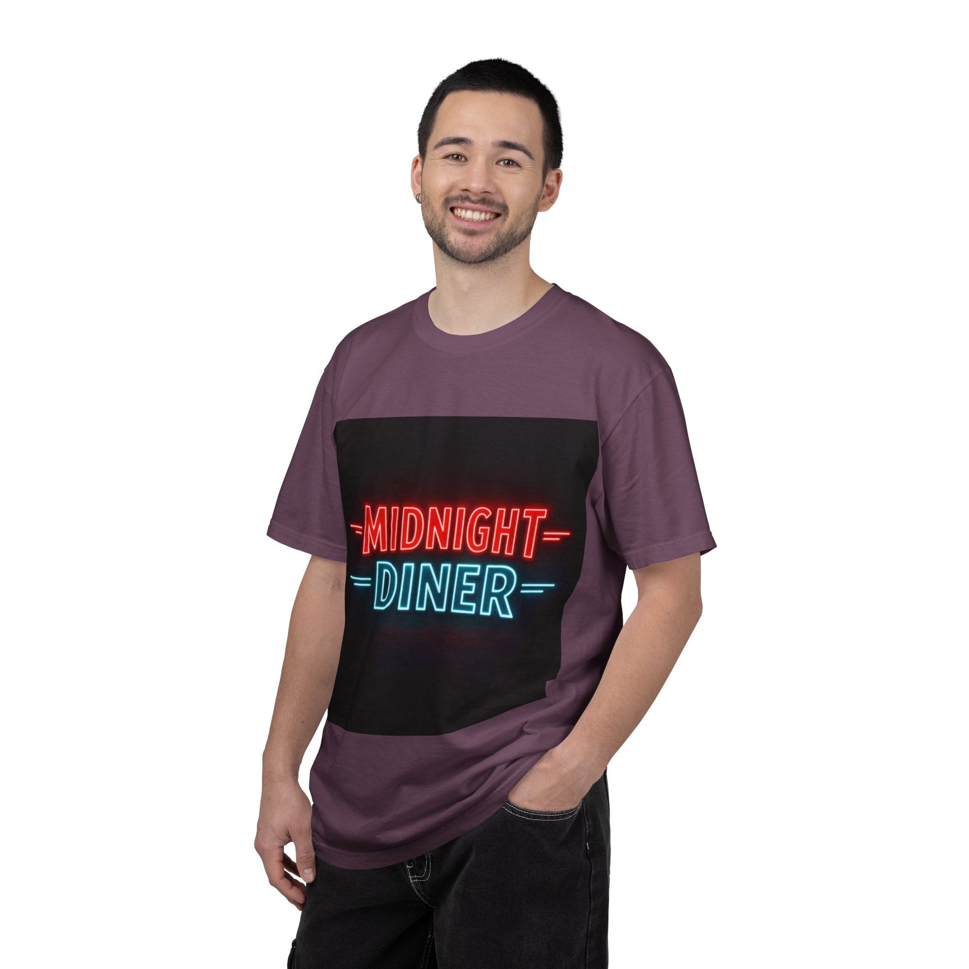 Midnight Diner Neon T-Shirt Printify