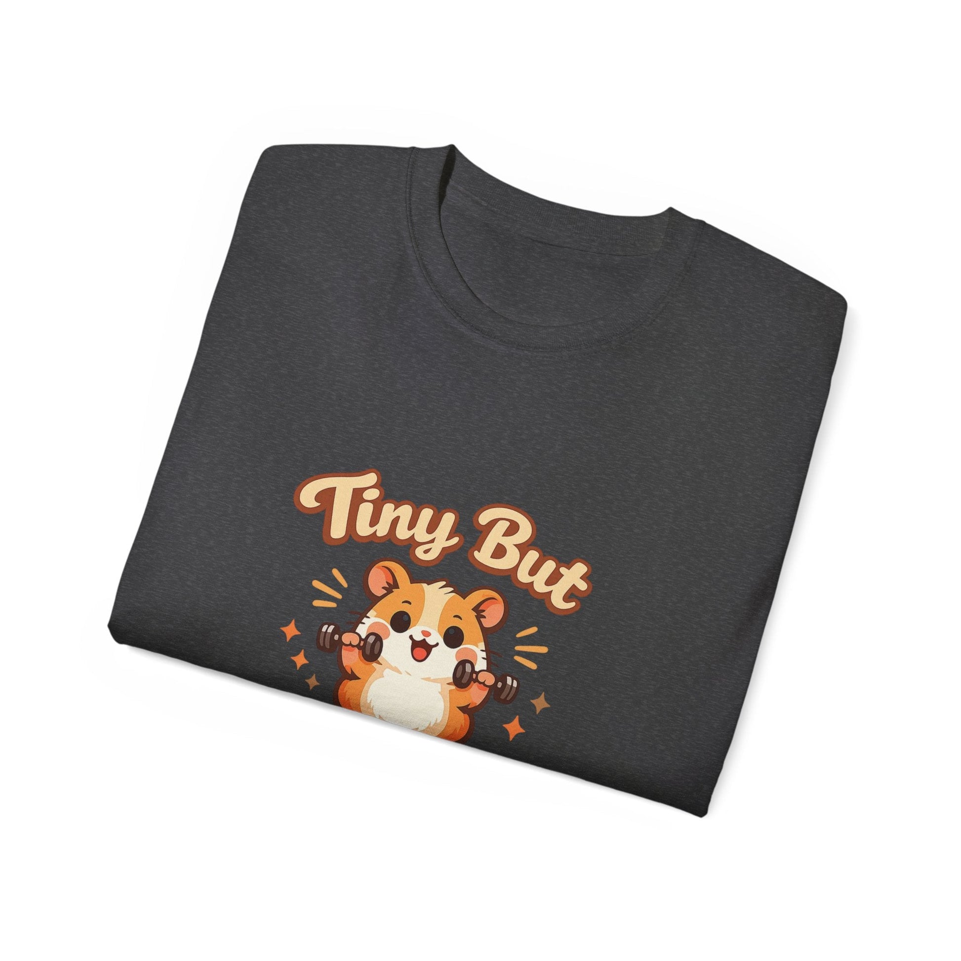 Tiny But Mighty Hamster T-Shirt Printify