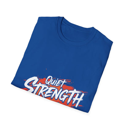 Quiet Strength Graphic T-Shirt — Motivational Fitness Tee