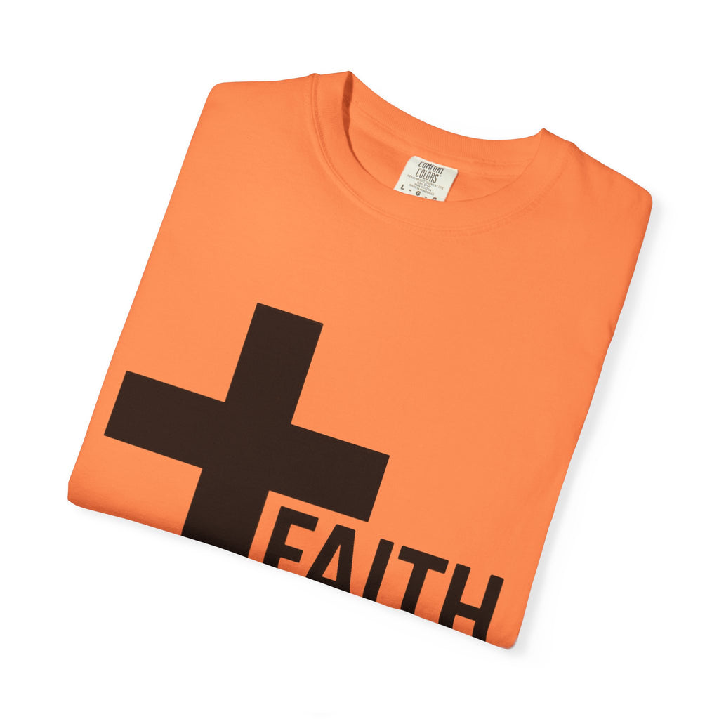 Faith Over Fear T-Shirt — Christian Cross Inspirational Tee