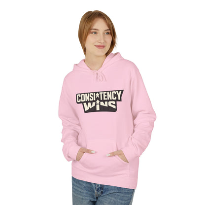 Consistency Wins Hoodie — Motivational Graphic Pullover Printify