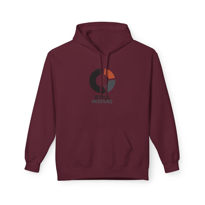 Still Moving Logo Hoodie — Minimalist Motivational Pullover