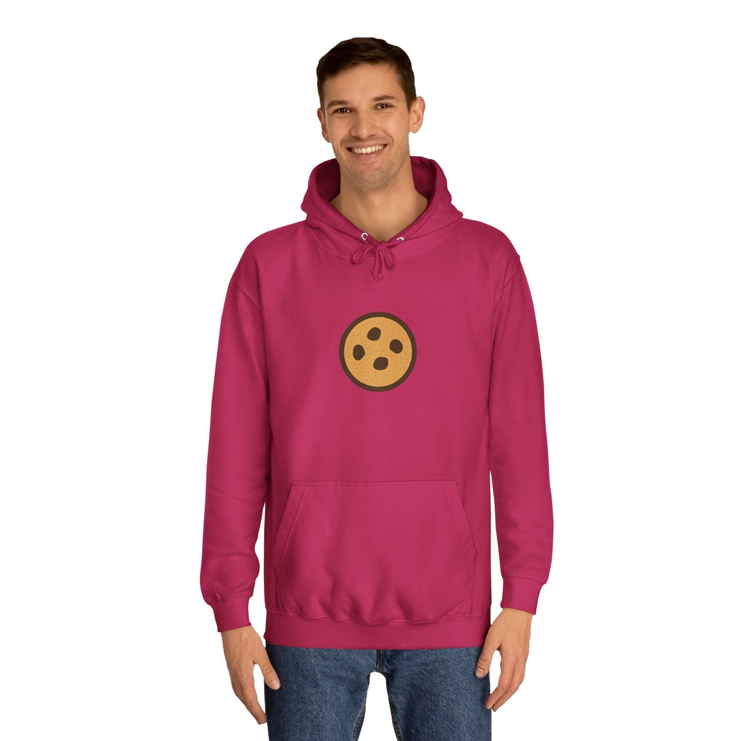 Unisex Cookie “Good Times” Hoodie – Chocolate Chip Graphic Sweatshirt Printify