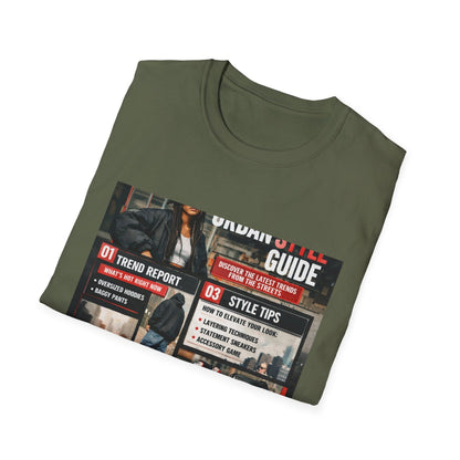 Urban Style Guide T-Shirt — Vintage Streetwear Graphic Tee Printify