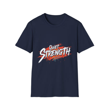 Quiet Strength Graphic T-Shirt — Motivational Fitness Tee