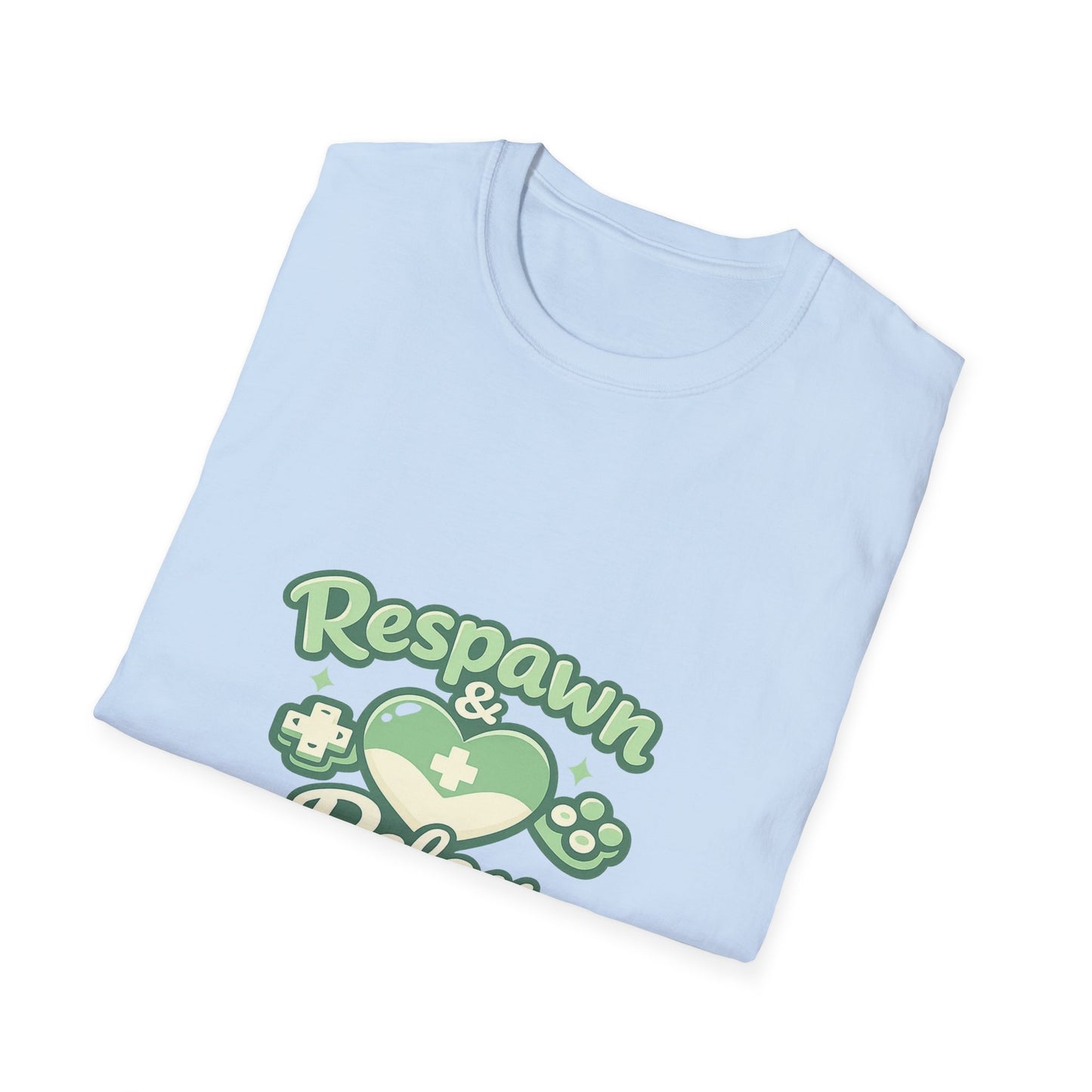 Respawn & Relax T-Shirt — Gamer Retro Controller Graphic Tee