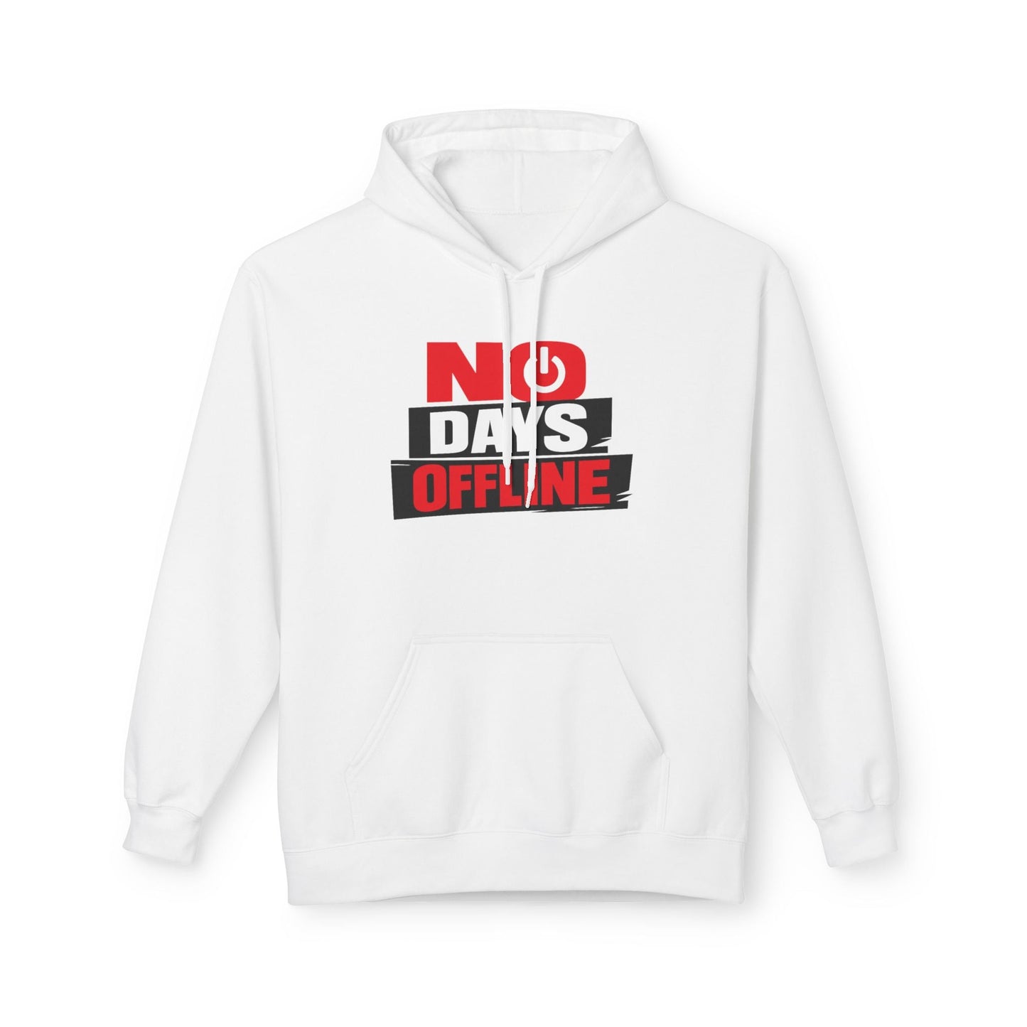 No Days Offline Hoodie — Gamer / Streamer Graphic Pullover Printify