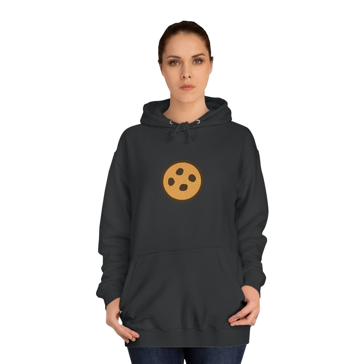 Unisex Cookie “Good Times” Hoodie – Chocolate Chip Graphic Sweatshirt Printify