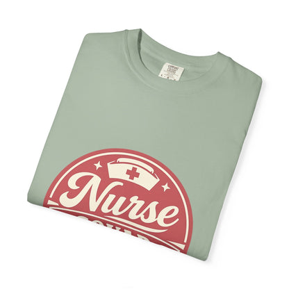 Nurse Squad T-Shirt — Retro Medical Badge Tee for Nurses & Healthcare Teams Printify