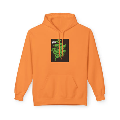 Retro Green Script Graphic Hoodie — "Push Your Limits" Streetwear Pullover Printify