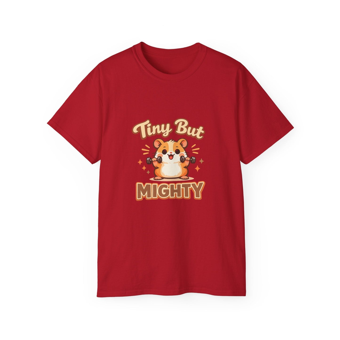 Tiny But Mighty Hamster T-Shirt Printify