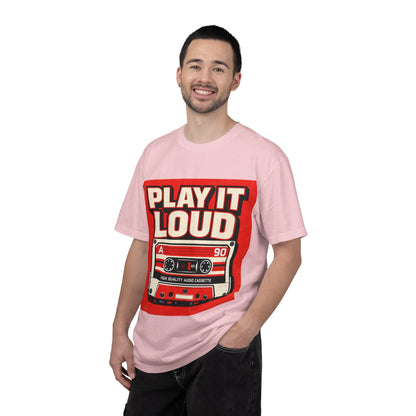 Play It Loud Retro Cassette T-Shirt Printify