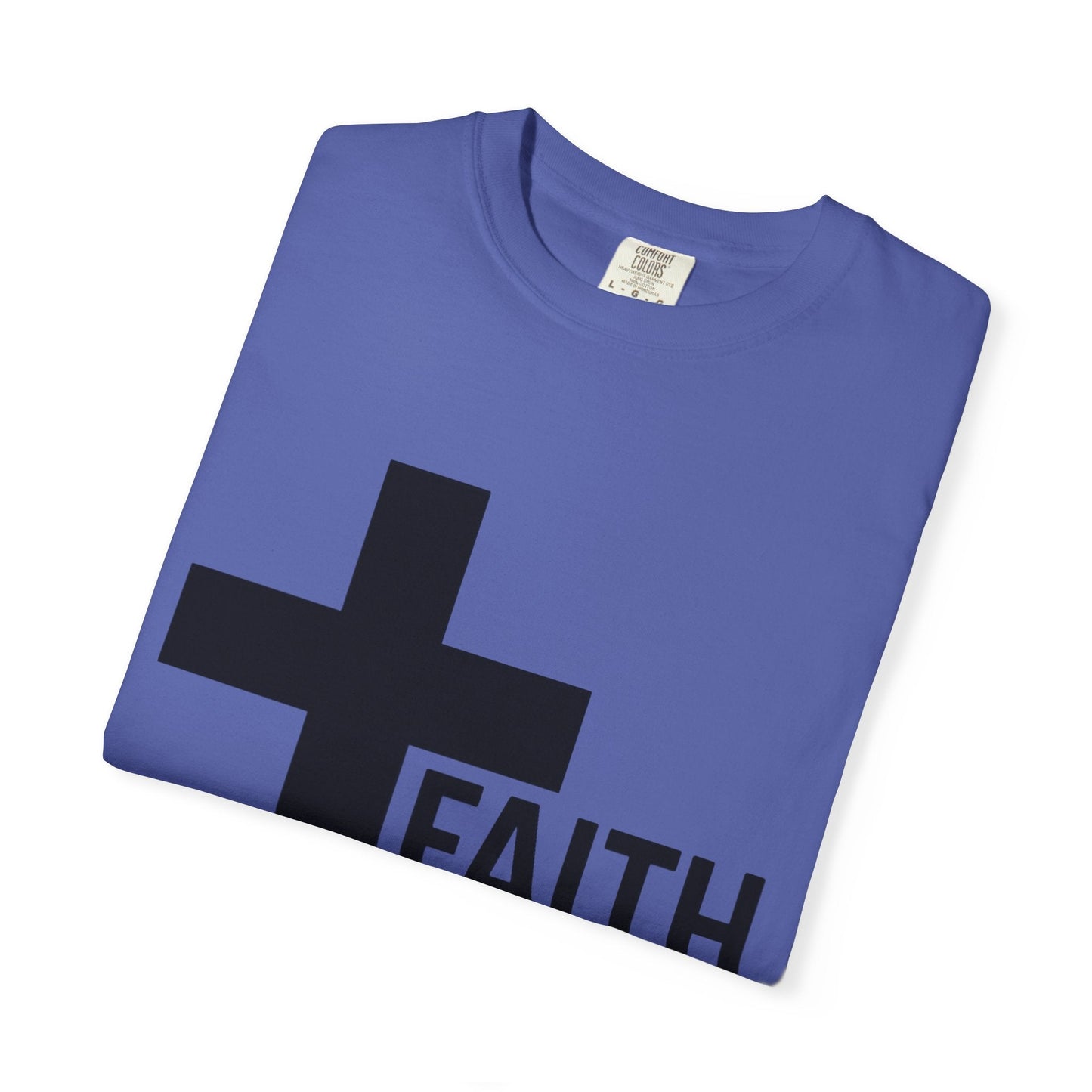 Faith Over Fear T-Shirt — Christian Cross Inspirational Tee Printify