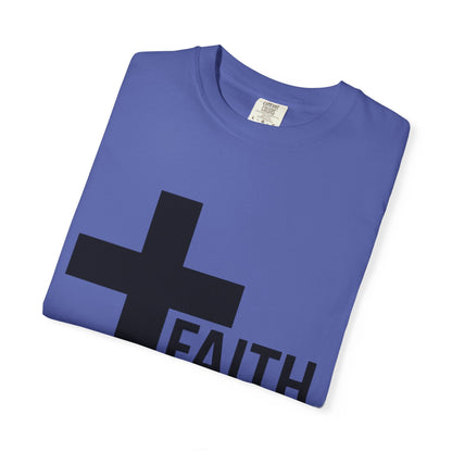 Faith Over Fear T-Shirt — Christian Cross Inspirational Tee Printify