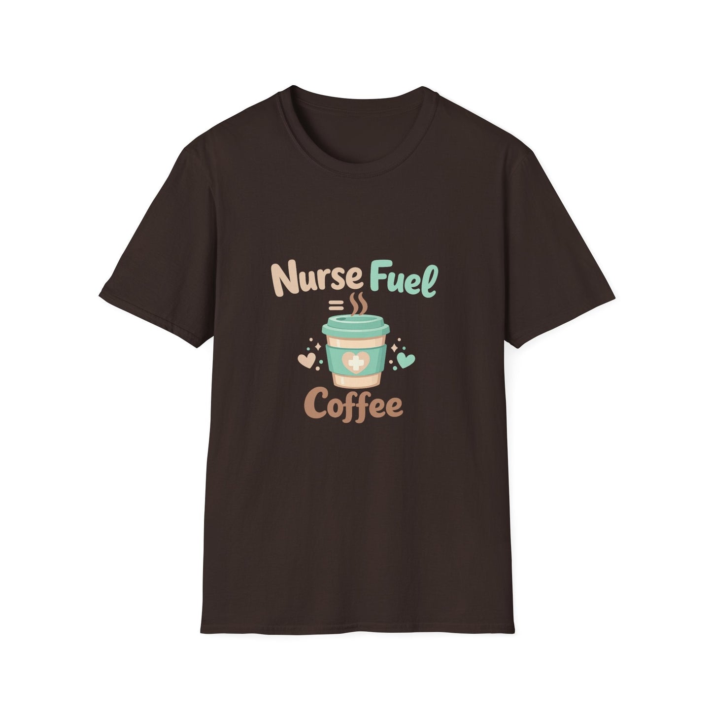 Nurse Fuel Coffee T-Shirt Printify